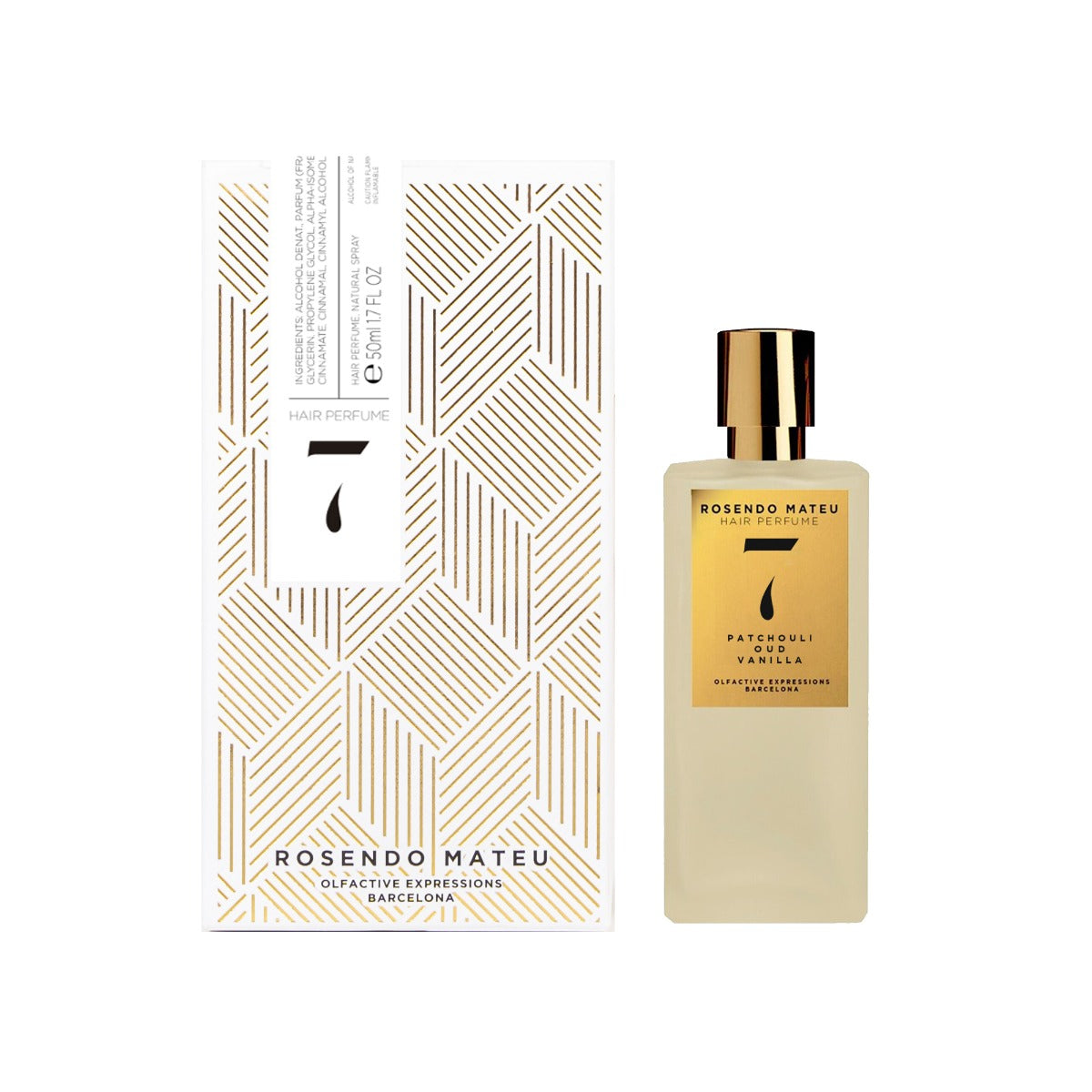 رقم 7 عطر للشعر